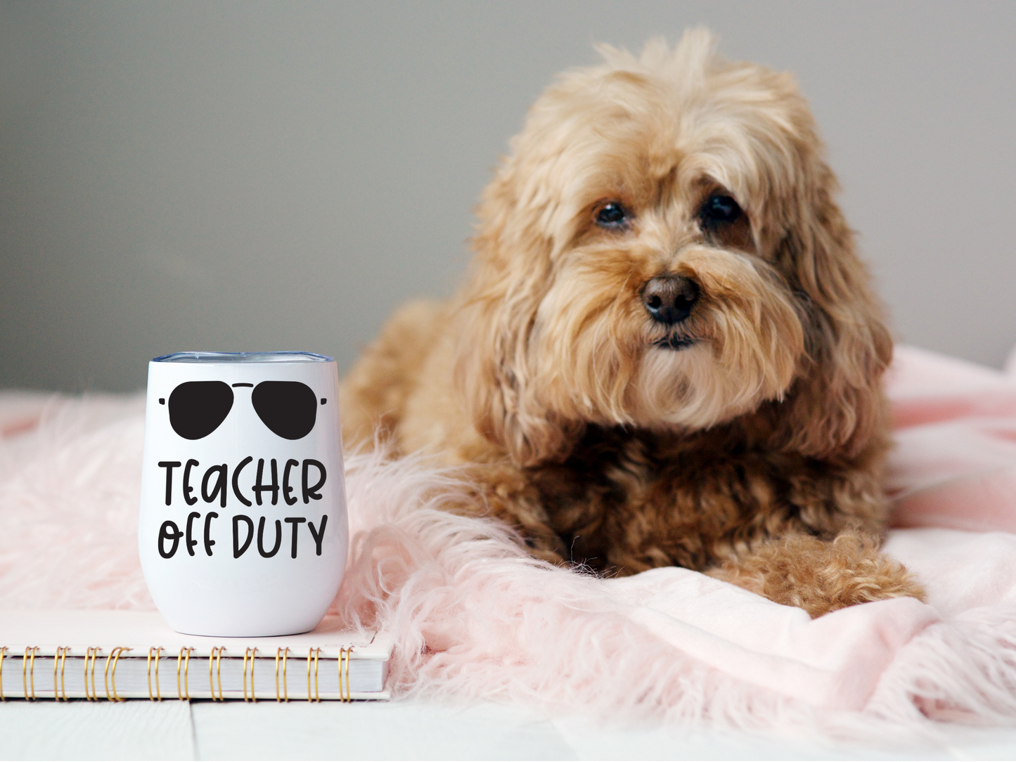 Tasse en Acier Inoxydable Personnalisable Teacher Off Duty
