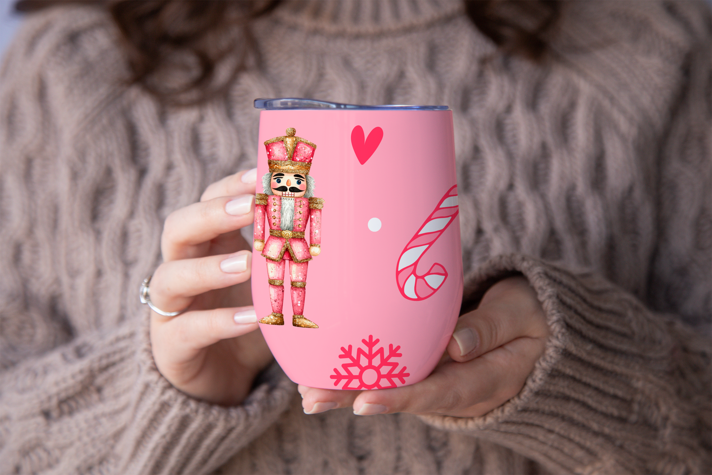 Tasse Isotherme de Noël Girly Personnalisable - Casse-Noisette (354 ml)