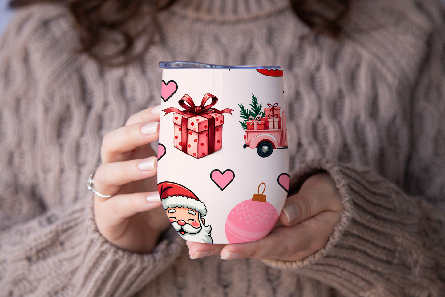 Tasse en Acier Inoxydable Personnalisable - Spécial Noël