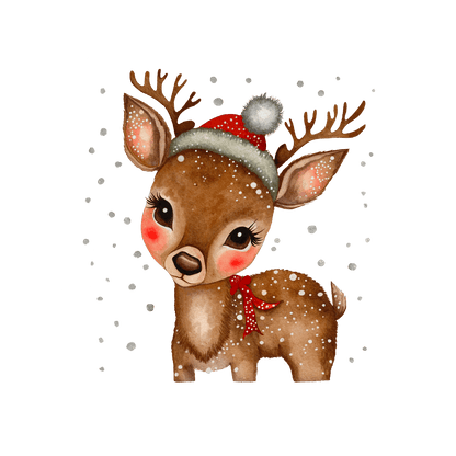 Transfert DTF – Baby Reindeer