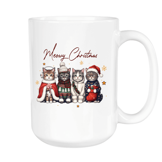 Mug Grande Aube 450 ml – Meowy Christmas