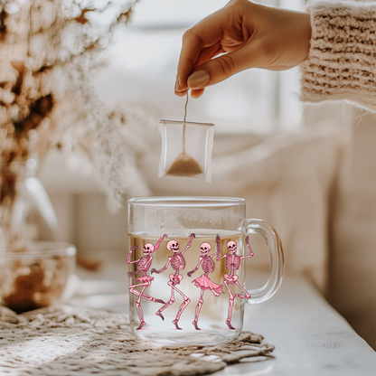 Mug Cristal - Danse des Squelettes Roses