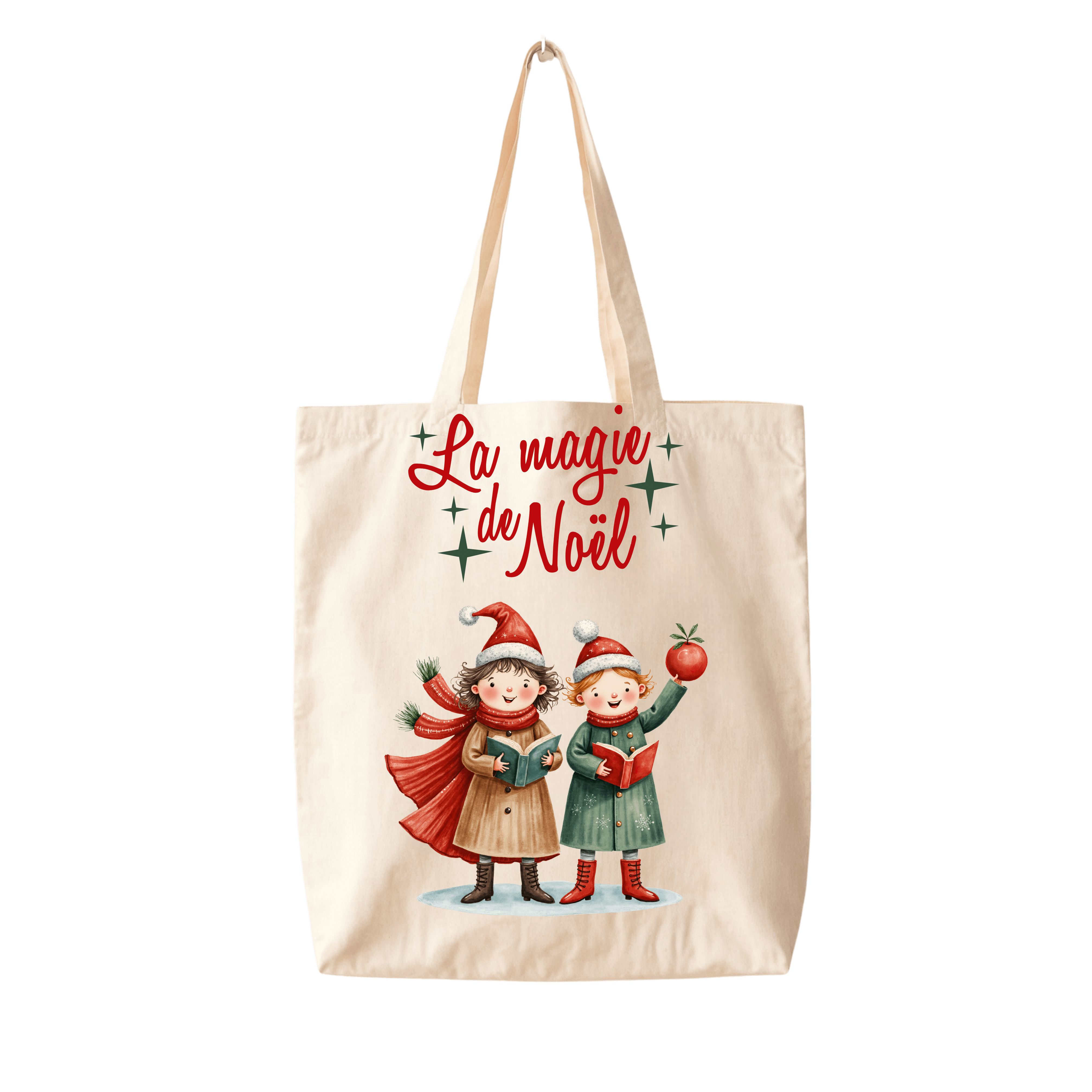 Tote Bag Coton – Enfants Chanteurs La magie de Noël