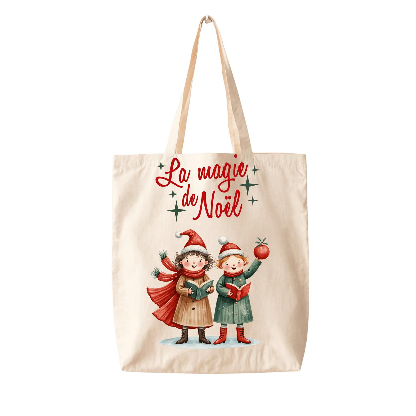 Tote Bag Coton – Enfants Chanteurs La magie de Noël