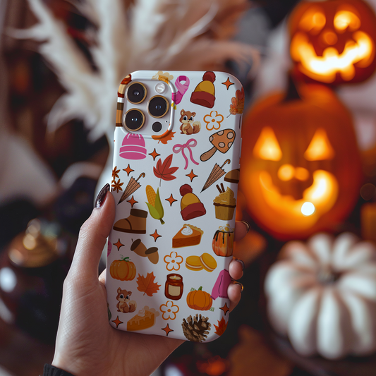 Coque de Téléphone Personnalisable Joli Automne