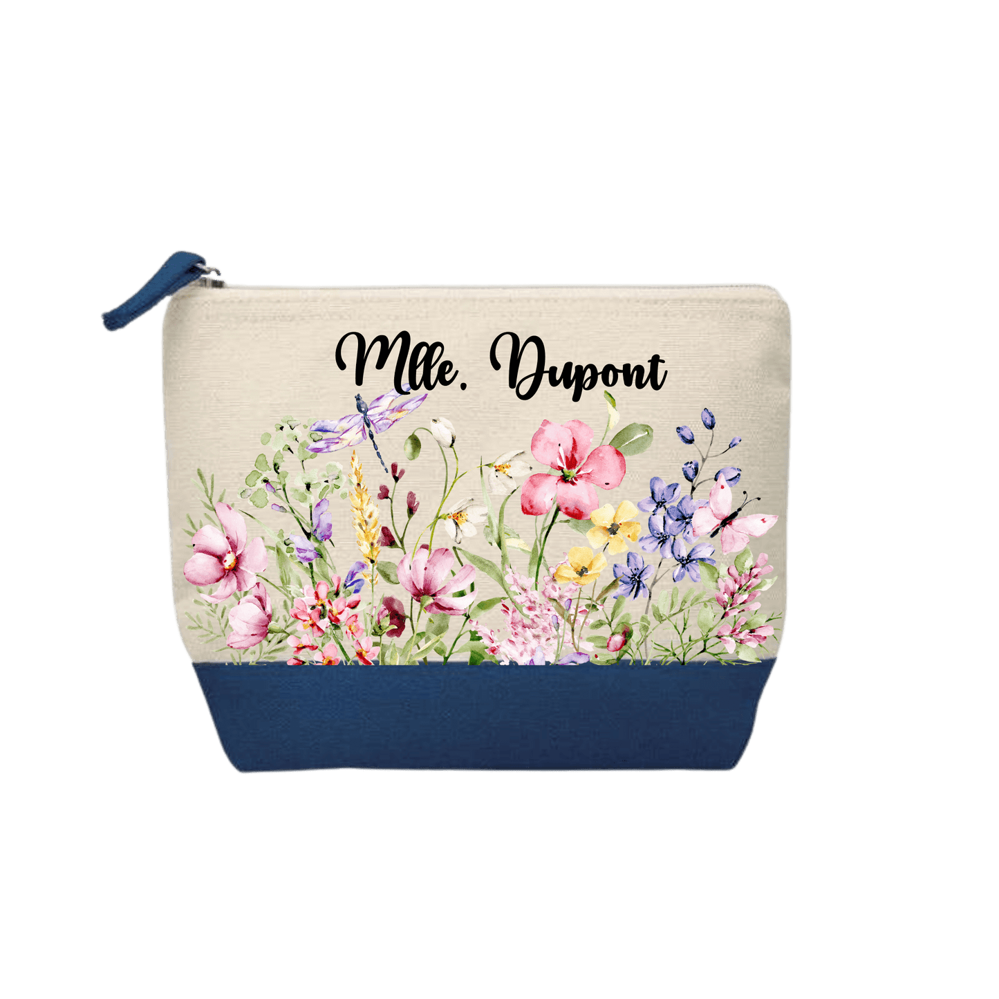 Trousse Voyageuse - Jardin Fleuri en Aquarelle