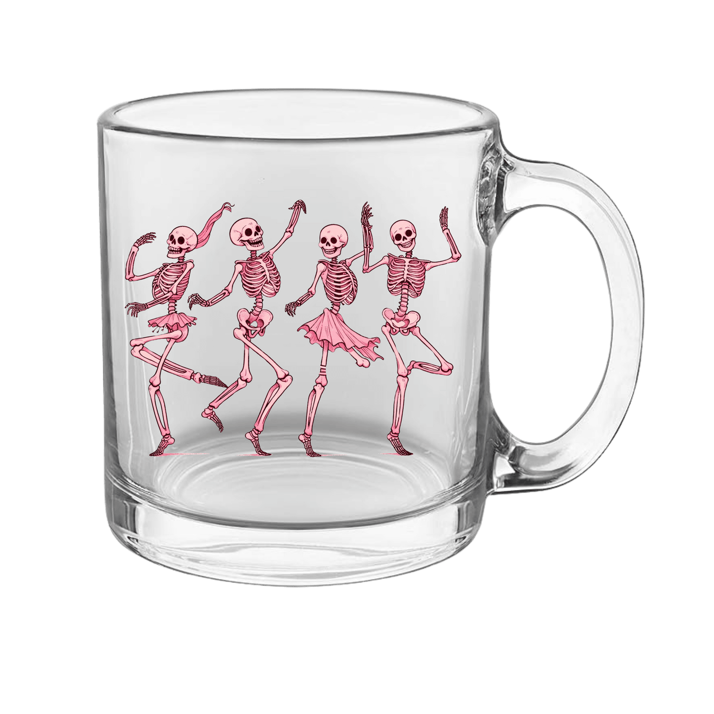 Mug Cristal - Danse des Squelettes Roses