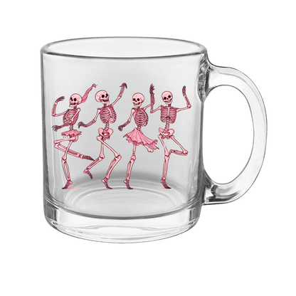 Mug Cristal - Danse des Squelettes Roses