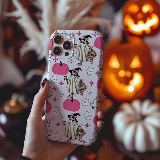 Coque de Téléphone Personnalisable Jolis Fantômes