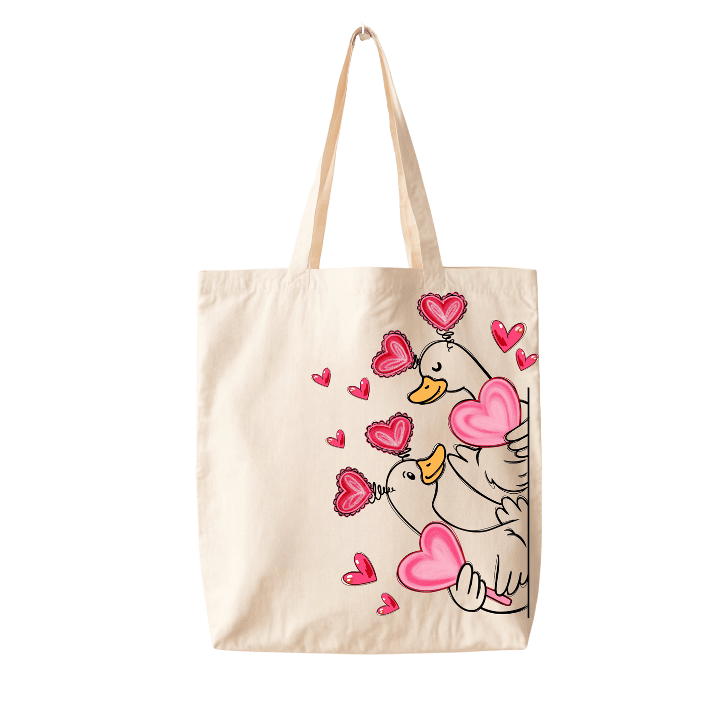 Tote bag Love Canards – Saint-Valentin