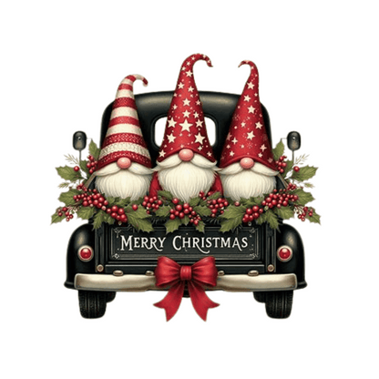 Transfert DTF – Christmas Gnomes Ride