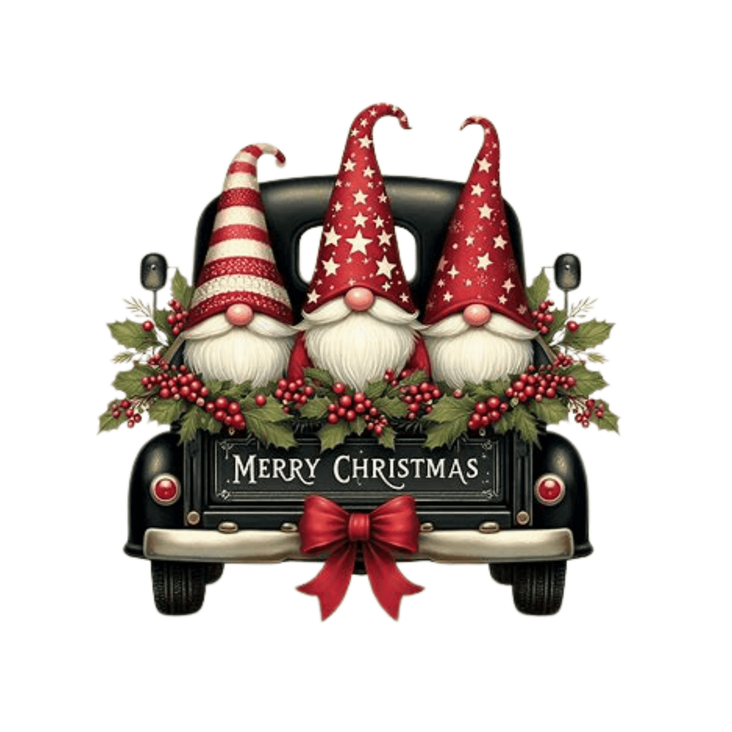 Transfert DTF – Christmas Gnomes Ride