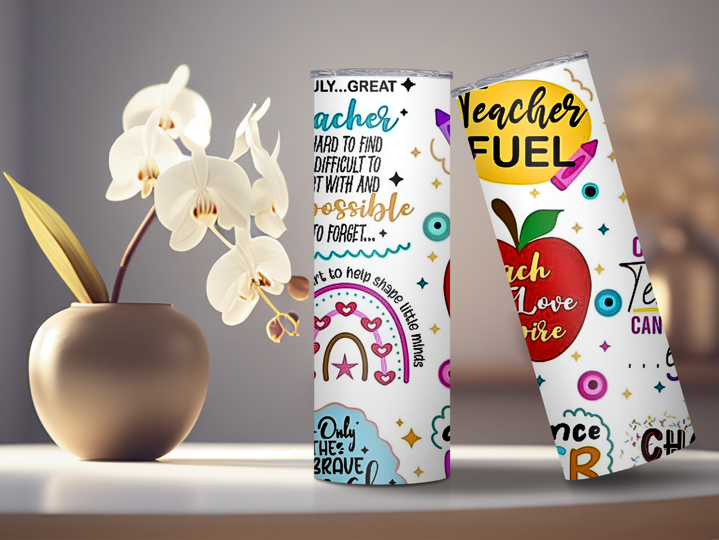 Gourde en Acier Inoxydable Personnalisable Teacher Fuel