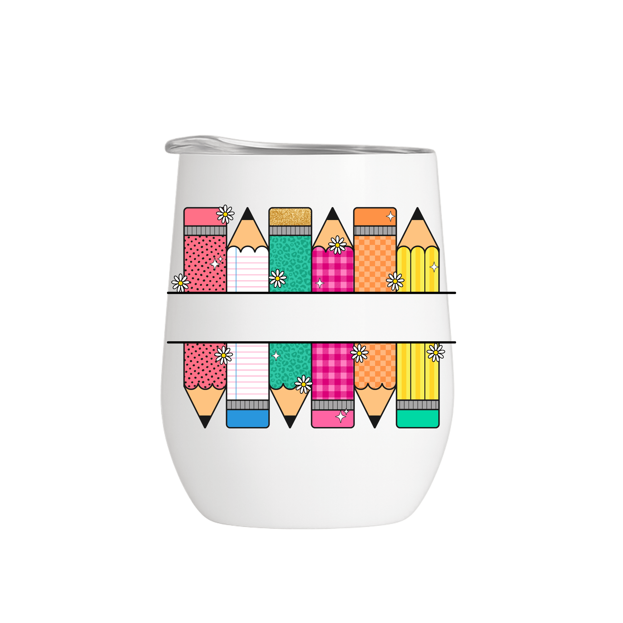 Tasse Nomade 340 ml - Crayons Multicolores