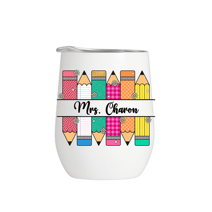 Tasse Nomade 340 ml - Crayons Multicolores