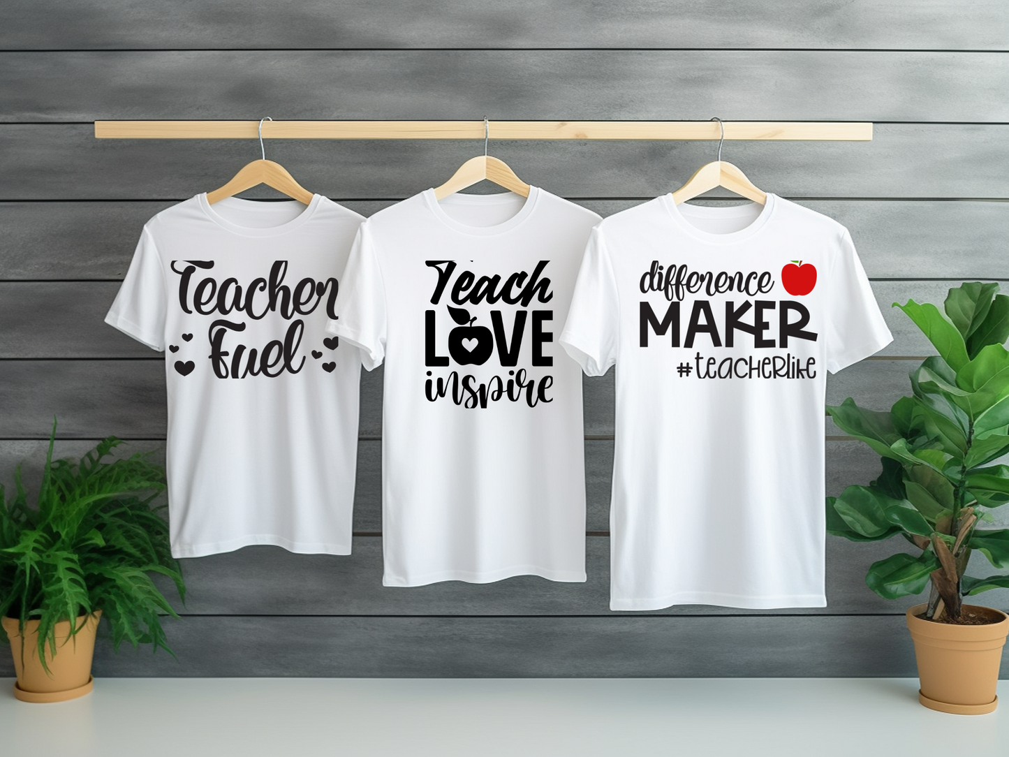 Tee-Shirt Personnalisable My Students Brighten my Day